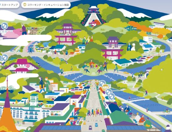 Mapscape at KYOTO,Panorama (GROWTH KYOTO KAWARAMACHI presents)